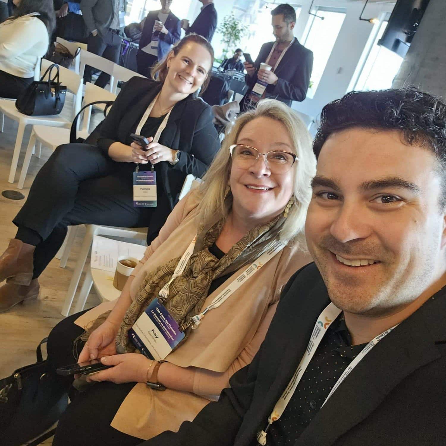 AI team pose together in Ottawa