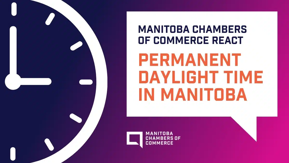 Permanent DST MCC reacts to permanent DST in Manitoba